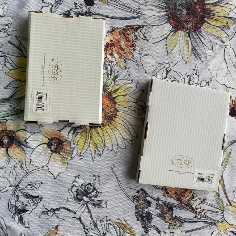 Fetco Pink Polka-Dots Hearts Baby Girl Metal Photo Frames - Picture 4 of 4